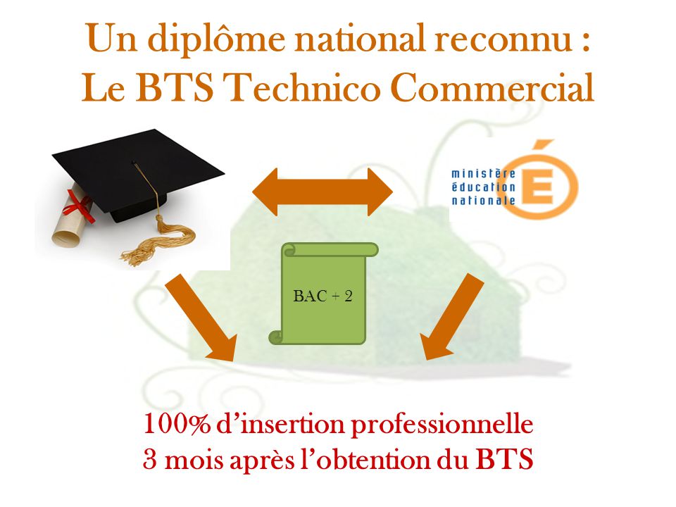 diplome technico commercial